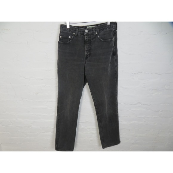 Guess Other - Vintage Guess Jeans Mens 30x32 Black Denim High Rise Tapered USA Made 80s